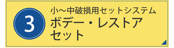 3.小～中破損用セットシステム　ボデー・レストア・セット