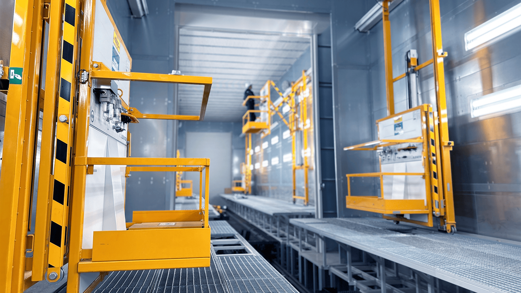 エアーアクセスリフトの使用イメージ